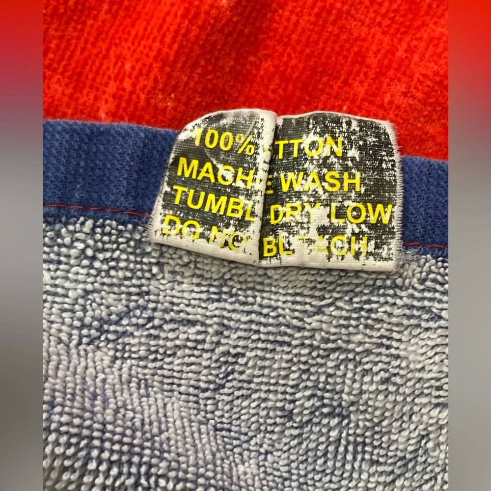 Vintage Copa Sun Moon Celestial Face Cotton Towel Beach Y2K 2000 Psychedelic A15